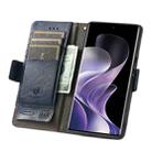 For Xiaomi Redmi Note 14 Pro+ 5G CaseNeo Splicing Dual Magnetic Buckle Leather Phone Case(Blue) - 3