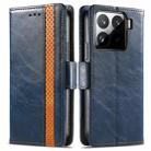 For Xiaomi 15 Pro CaseNeo Splicing Dual Magnetic Buckle Leather Phone Case(Blue) - 2