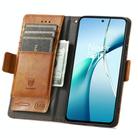 For Xiaomi Poco X7 Pro CaseNeo Splicing Dual Magnetic Buckle Leather Phone Case(Khaki) - 3