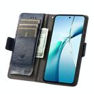 For Redmi Turbo 4 CaseNeo Splicing Dual Magnetic Buckle Leather Phone Case(Blue) - 3