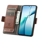 For Redmi Turbo 4 CaseNeo Splicing Dual Magnetic Buckle Leather Phone Case(Brown) - 3