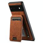 For Google Pixel 6a Suteni H16 Litchi Texture Leather Detachable Wallet Back Phone Case(Black) - 3