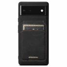 For Google Pixel 6 Pro Suteni H16 Litchi Texture Leather Detachable Wallet Back Phone Case(Black) - 1