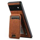 For Google Pixel 6 Suteni H16 Litchi Texture Leather Detachable Wallet Back Phone Case(Black) - 3