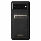 For Google Pixel 9 Pro XL Suteni H16 Litchi Texture Leather Detachable Wallet Back Phone Case(Black) - 1