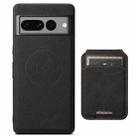 For Google Pixel 10 Suteni H16 Litchi Texture Leather Detachable Wallet Back Phone Case(Black) - 2