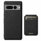 For Google Pixel 10 Pro XL Suteni H16 Litchi Texture Leather Detachable Wallet Back Phone Case(Black) - 2