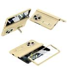 For OPPO Find N3 Integrated Folding Hinge Leather Phone Case, No Pen(Yellow) - 1