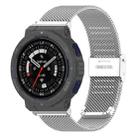 For Amazfit Active Edge A2212 Milan Mesh Single Buckle Watch Band(Silver) - 1