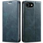 For iPhone 7 / 8 / SE 2022 Suteni J02 Oil Wax Wallet Leather Phone Case(Blue) - 1