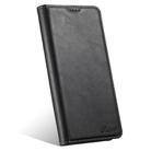 For iPhone 16 Suteni J02 Oil Wax Wallet Leather Phone Case(Black) - 2