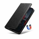 For iPhone 16 Pro Suteni J02 Oil Wax Wallet Leather Phone Case(Black) - 3