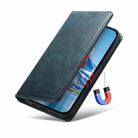 For iPhone 16 Pro Suteni J02 Oil Wax Wallet Leather Phone Case(Blue) - 3