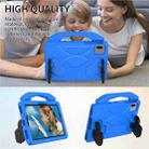 For Xiaomi Redmi Pad SE 11 Thumb Bracket EVA Shockproof Tablet Case(Blue) - 2