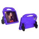 For Xiaomi Redmi Pad SE 11 Thumb Bracket EVA Shockproof Tablet Case(Purple) - 1