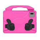 For Redmi Pad 2/ SE 11 2025 Thumb Bracket EVA Shockproof Tablet Case(Rose Red) - 1