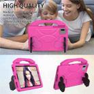 For Redmi Pad 2/ SE 11 2025 Thumb Bracket EVA Shockproof Tablet Case(Rose Red) - 3