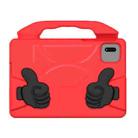 For Redmi Pad 2/ SE 11 2025 Thumb Bracket EVA Shockproof Tablet Case(Red) - 1