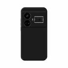 For Realme GT5 MOFI Qin Series Skin Feel All-inclusive PC Phone Case(Black) - 1