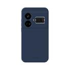 For Realme GT5 MOFI Qin Series Skin Feel All-inclusive PC Phone Case(Blue) - 1