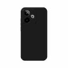 For Realme GT 7 Global MOFI Qin Series Skin Feel All-inclusive PC Phone Case(Black) - 1