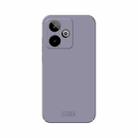 For Realme GT 7 Global MOFI Qin Series Skin Feel All-inclusive PC Phone Case(Gray) - 1