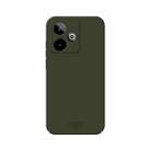 For Realme GT 7 Global MOFI Qin Series Skin Feel All-inclusive PC Phone Case(Green) - 1