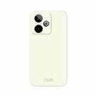 For Realme GT 7 Global MOFI Qin Series Skin Feel All-inclusive PC Phone Case(Beige) - 1