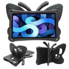 For Samsung Galaxy Tab A9 8.7 X110/X115 Butterfly Bracket Kids EVA Shockproof Tablet Case(Black) - 1