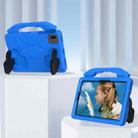 For Samsung Galaxy TAB S9 11 X710 2023 Thumb Bracket EVA Shockproof Tablet Case(Blue) - 3