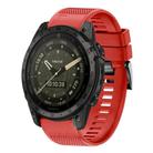 For Garmin Tactix 7 AMOLED Quick Release 26mm Silicone Watch Band(Red) - 1