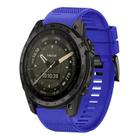 For Garmin Tactix 7 AMOLED Quick Release 26mm Silicone Watch Band(Dark Blue) - 1