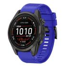 For Garmin Epix Pro 51mm Quick Release 26mm Silicone Watch Band(Dark Blue) - 1