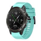 For Garmin D2 Delta PX Quick Release 26mm Silicone Watch Band(Mint Green) - 1