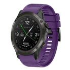 For Garmin D2 Delta PX Quick Release 26mm Silicone Watch Band(Purple) - 1