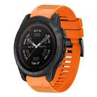 For Garmin Tactix 7 Quick Release 26mm Silicone Watch Band(Orange) - 1