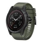 For Garmin Tactix 7 Quick Release 26mm Silicone Watch Band(Army Green) - 1