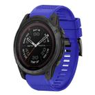 For Garmin Tactix 7 Quick Release 26mm Silicone Watch Band(Dark Blue) - 1