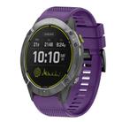 For Garmin Enduro Quick Release 26mm Silicone Watch Band(Purple) - 1