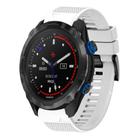 For Garmin Descent MK 2i Quick Release 26mm Silicone Watch Band(White) - 1