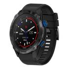 For Garmin Descent MK 2i Quick Release 26mm Silicone Watch Band(Black) - 1