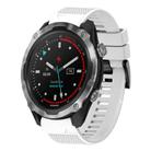 For Garmin Descent MK 2 Quick Release 26mm Silicone Watch Band(White) - 1