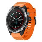 For Garmin Descent MK 2 Quick Release 26mm Silicone Watch Band(Orange) - 1