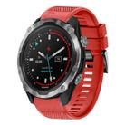 For Garmin Descent MK 2 Quick Release 26mm Silicone Watch Band(Red) - 1