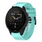 For Garmin Forerunner 955 Quick Release 22mm Silicone Watch Band(Mint Green) - 1