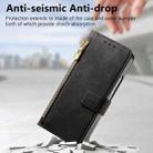 For Samsung Galaxy Z Fold6 5G Retro MagSafe Magnetic Zipper Wallet Leather Phone Case(Black) - 2
