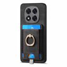 For Xiaomi Redmi Note 14 Pro+ 5G Retro Splitable Magnetic Card Bag Leather Phone Case(Black) - 2