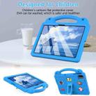 For Honor Pad X8a Handle Kickstand Children EVA Shockproof Tablet Case(Sky Blue) - 2