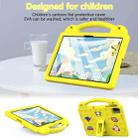 For Honor Pad X8a Handle Kickstand Children EVA Shockproof Tablet Case(Yellow) - 2