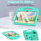 For Honor Pad X9a Handle Kickstand Children EVA Shockproof Tablet Case(Mint Green) - 2